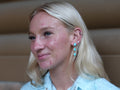 Blue Teardrop Earrings