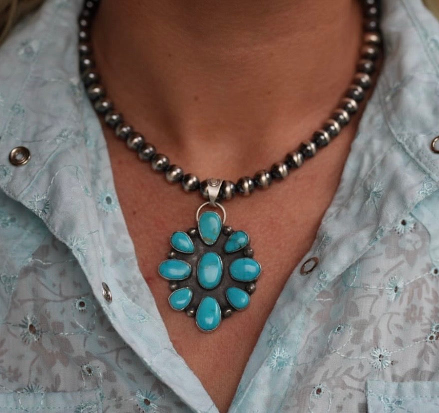Sonoran Turquoise Cluster (Pendant Only)